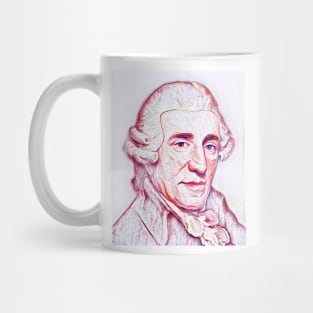 Joseph Haydn Portrait | Joseph Haydn Artwork | Line Art Mug